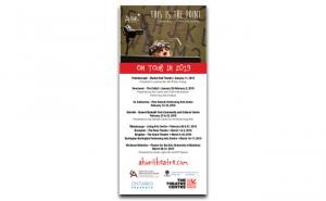 Ahuri Theatre Rack Card