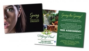 Helping Hand Postcard